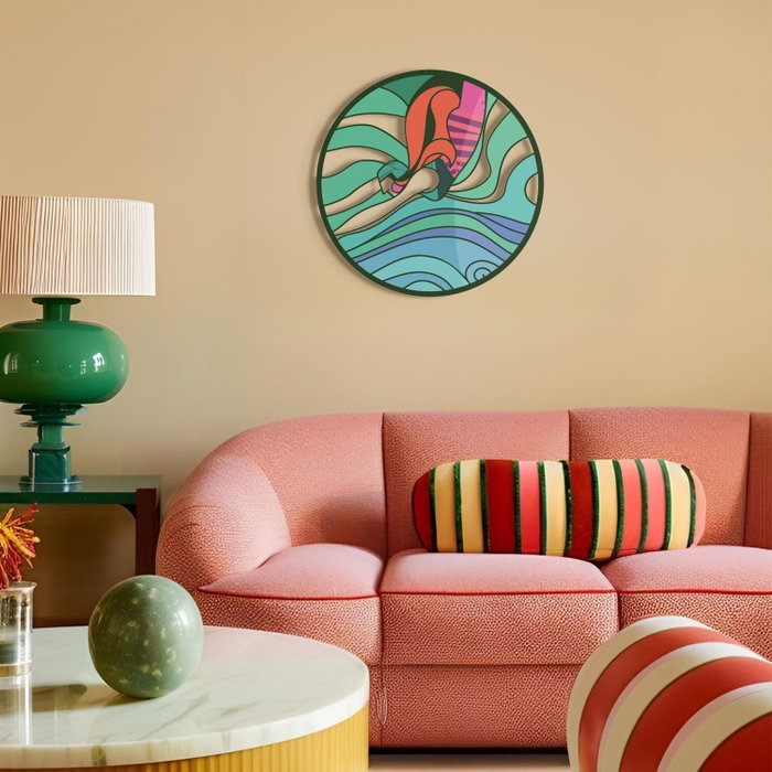 Wallity Nature’s Melody - APT821 69 Accesorio de Pared de Metal Decorativo Multicolor Wallity Nature’s Melody - APT821 69 Accesorio de Pared de Metal Decorativo Multicolor